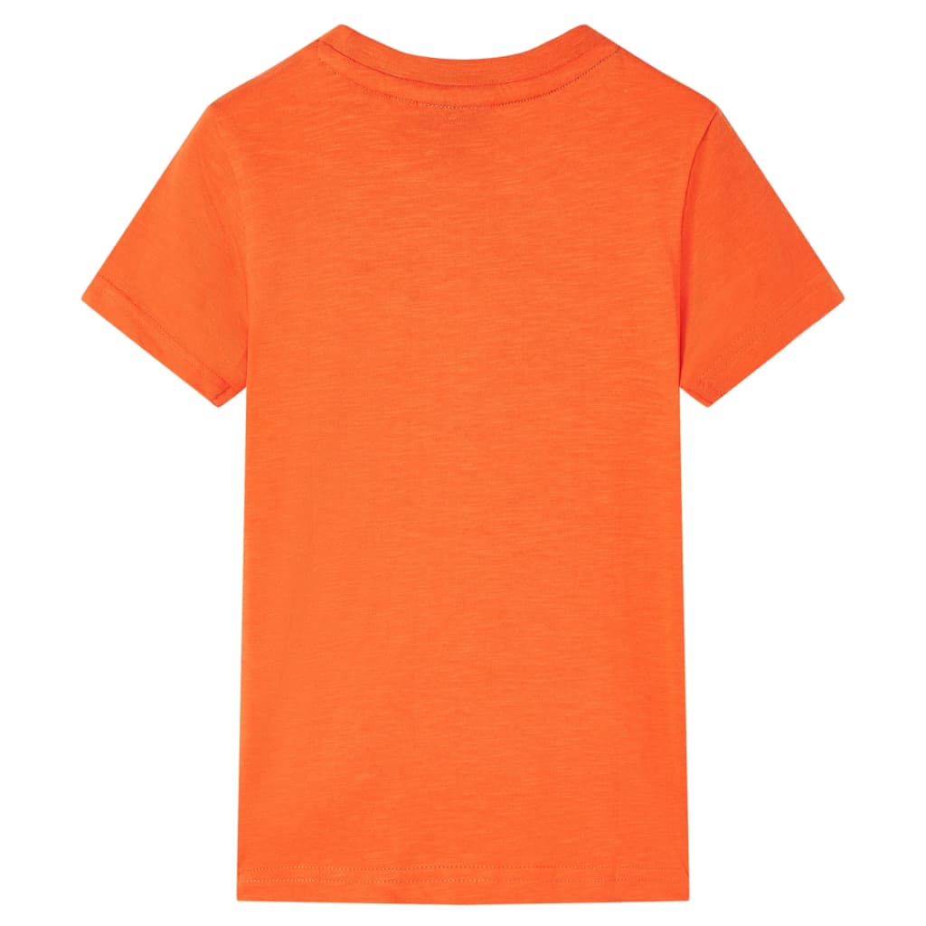 Dětské tričko jasně oranžové 92
