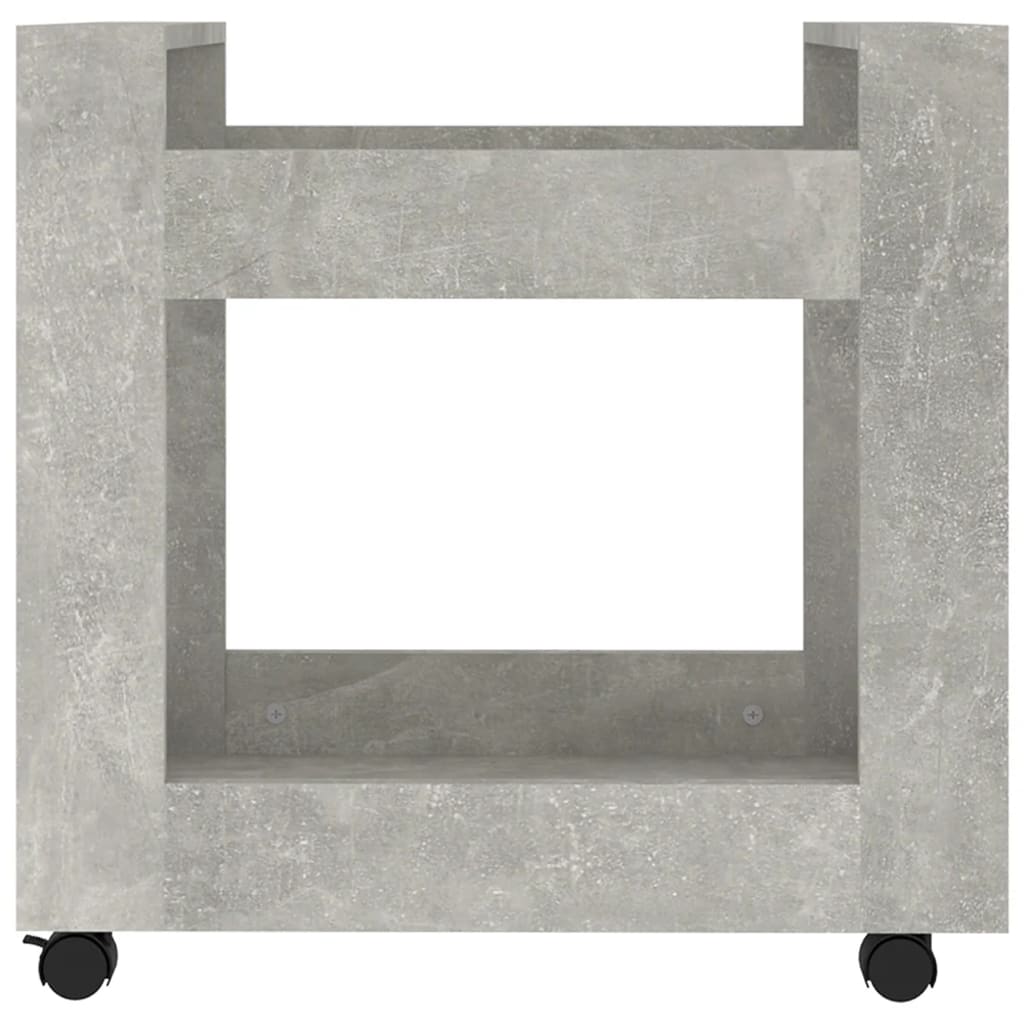 vidaXL Kancelářský kontejner betonově šedý 60x45x60cm kompozitní dřevo