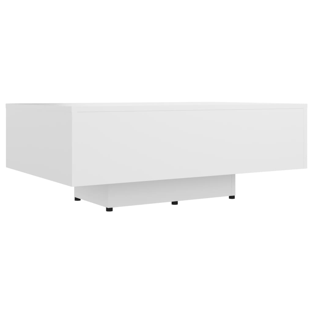vidaXL Konferenční stolek bílý 85 x 55 x 31 cm dřevotříska