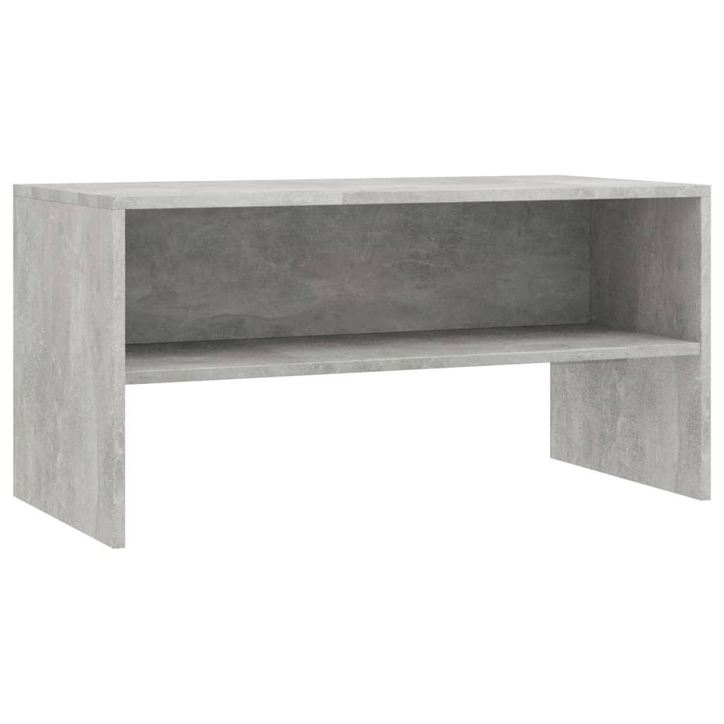 vidaXL TV stolek betonově šedý 80 x 40 x 40 cm dřevotříska