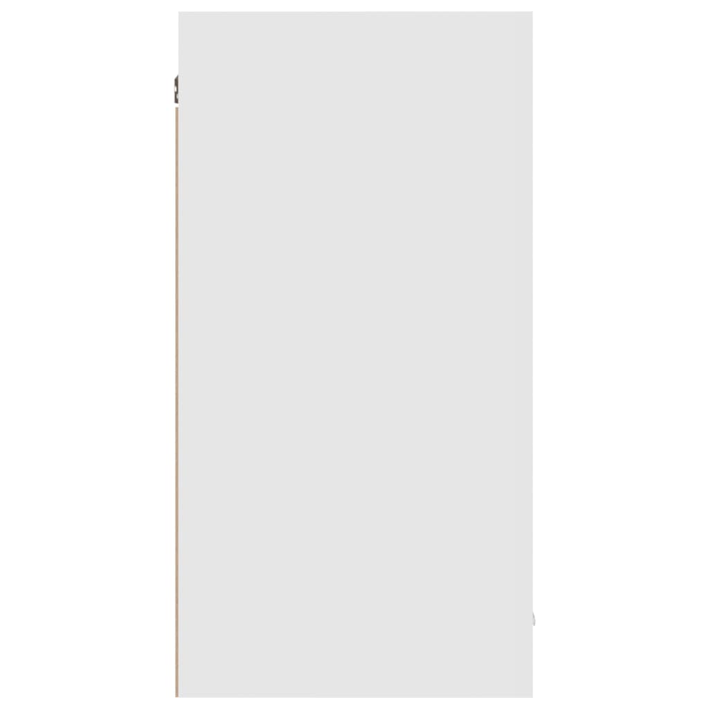 vidaXL Horní skříňka bílá vysoký lesk 80 x 31 x 60 cm dřevotříska