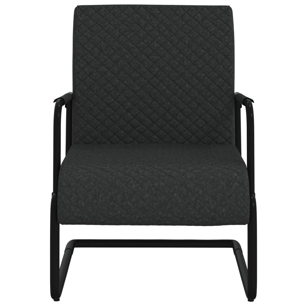 vidaXL Konzolová židle černá umělá kůže