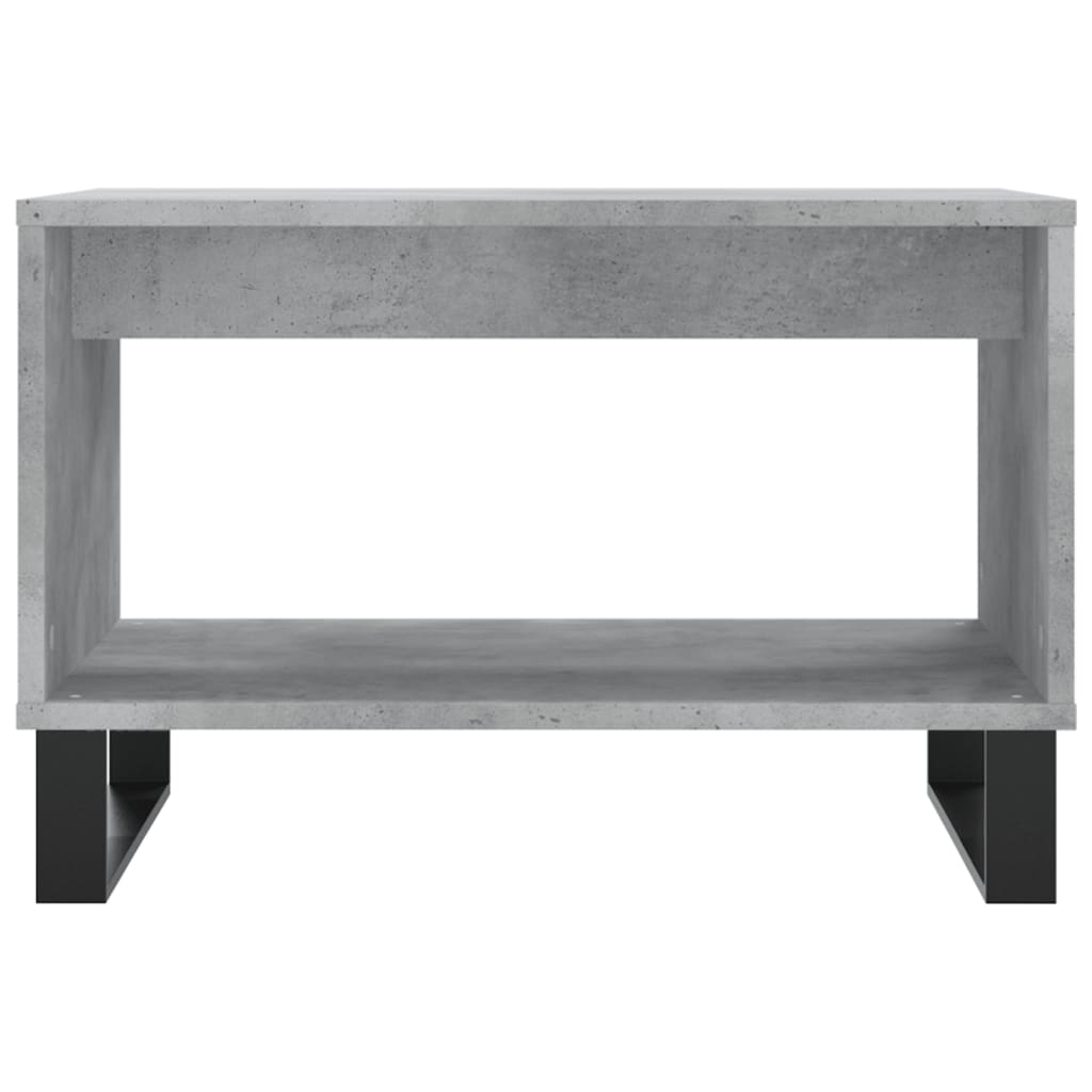 vidaXL Konferenční stolek betonově šedý 60x50x40 cm kompozitní dřevo