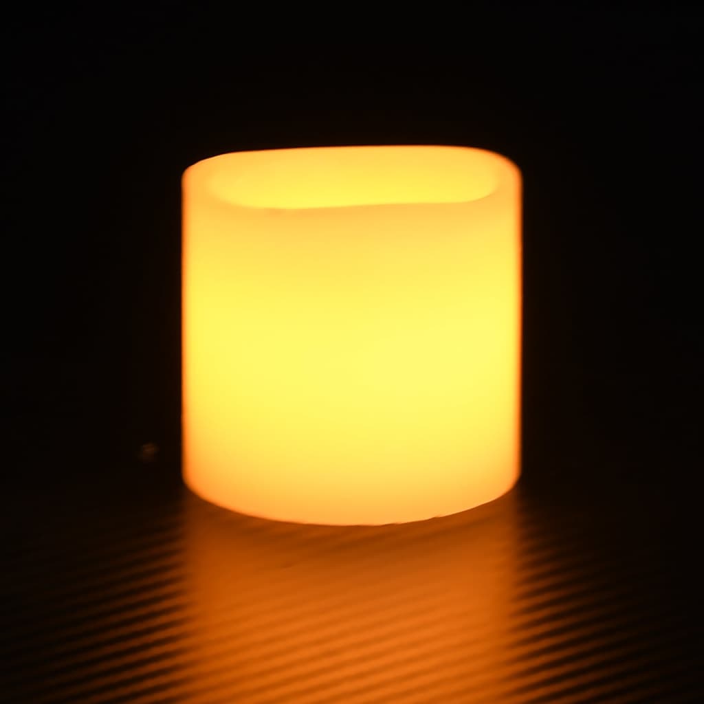 vidaXL Elektrické LED svíčky 100 ks teplé bílé